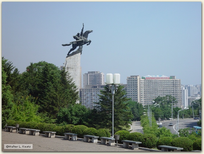 Cholima Statue, Pyongyang, DPRK